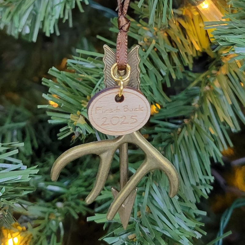 Christmas Antler Ornaments - Etsy