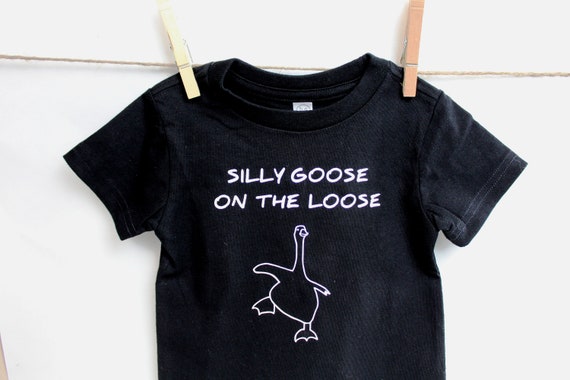 Infant Tshirt Silly Goose on the Loose 