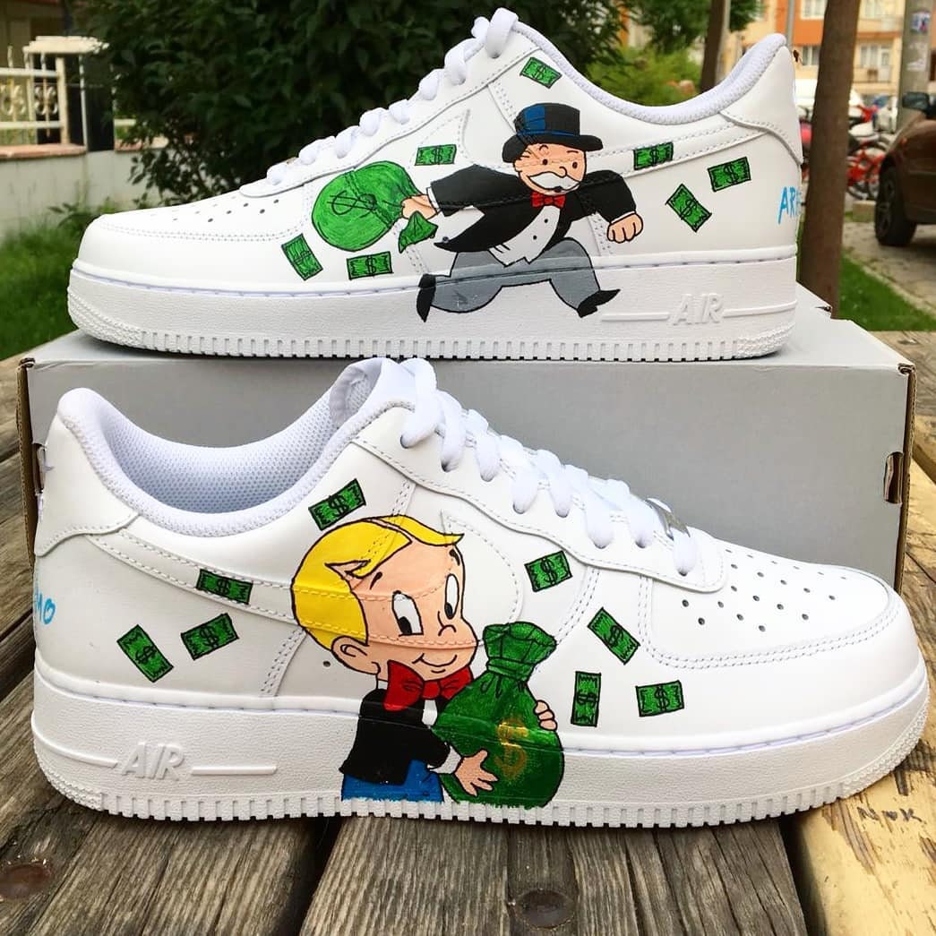 custom air force 1 rappers