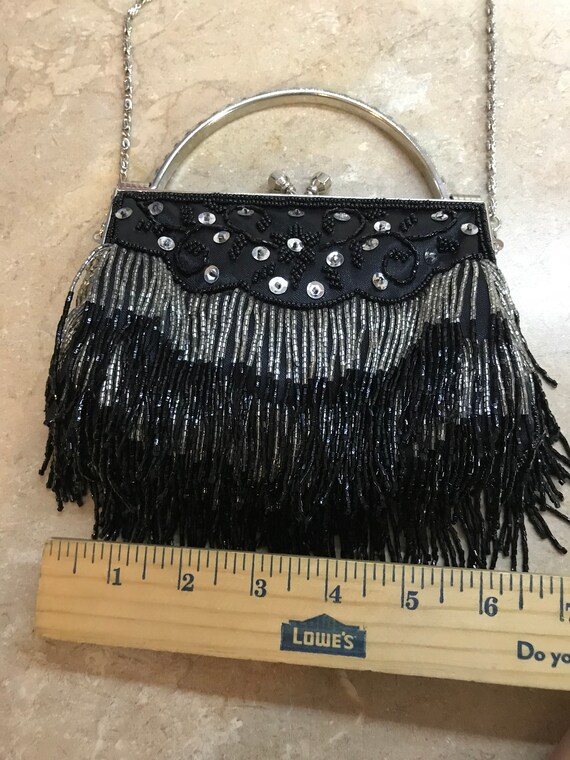 Beaded evening purse - image 8