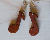 African Padauk Earrings