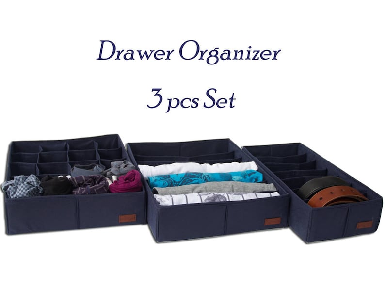 3 Pcs Underwear Storage Boxes For Men For Women Panties Etsy