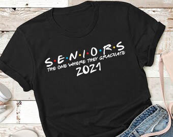 The One Where They Graduate Seniors 2020 Seniors Friends Class Etsy