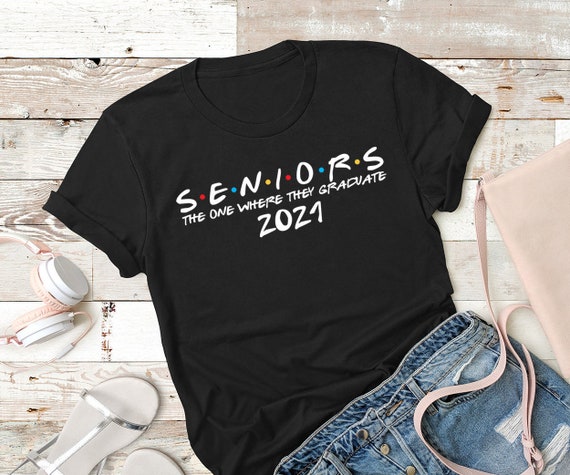 The One Where They Graduate Seniors 2021 Seniors Friends Class | Etsy