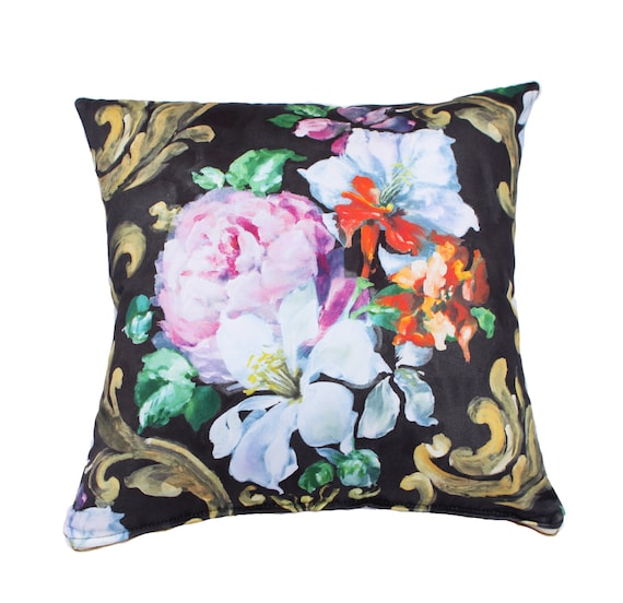 Floral Decorative Pillow Cover Multicolor Flower Pattern Etsy Extraordinary Multicolored Decorative Pillows Floral Decorative Pillow Cover Multicolor Flower Pattern Etsy Extraordinary Multicolored Decorative Pillows