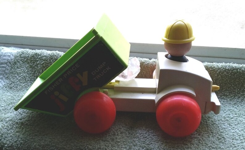 fisher price jiffy dump truck