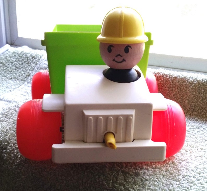 fisher price jiffy dump truck