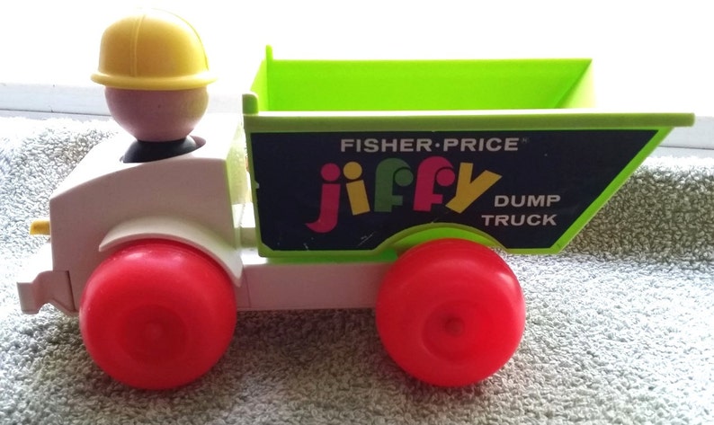 fisher price jiffy dump truck