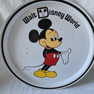 Disney&#39;s Mickey Mouse vintage tray 11 inches