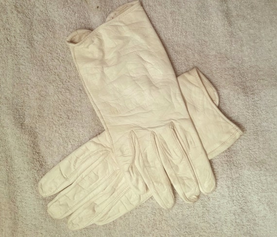 Launder Leather by Lamm Gloves (size 6) kid leath… - image 1