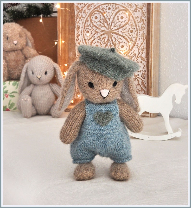 Kitten knitting pattern, knitted animal toy, amigurumi cat doll with outfits image 10