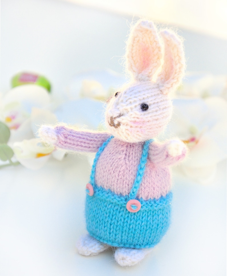 Free Knitting Pattern Easter Rabbit Egg Cosy Knit Toy patterns Etsy