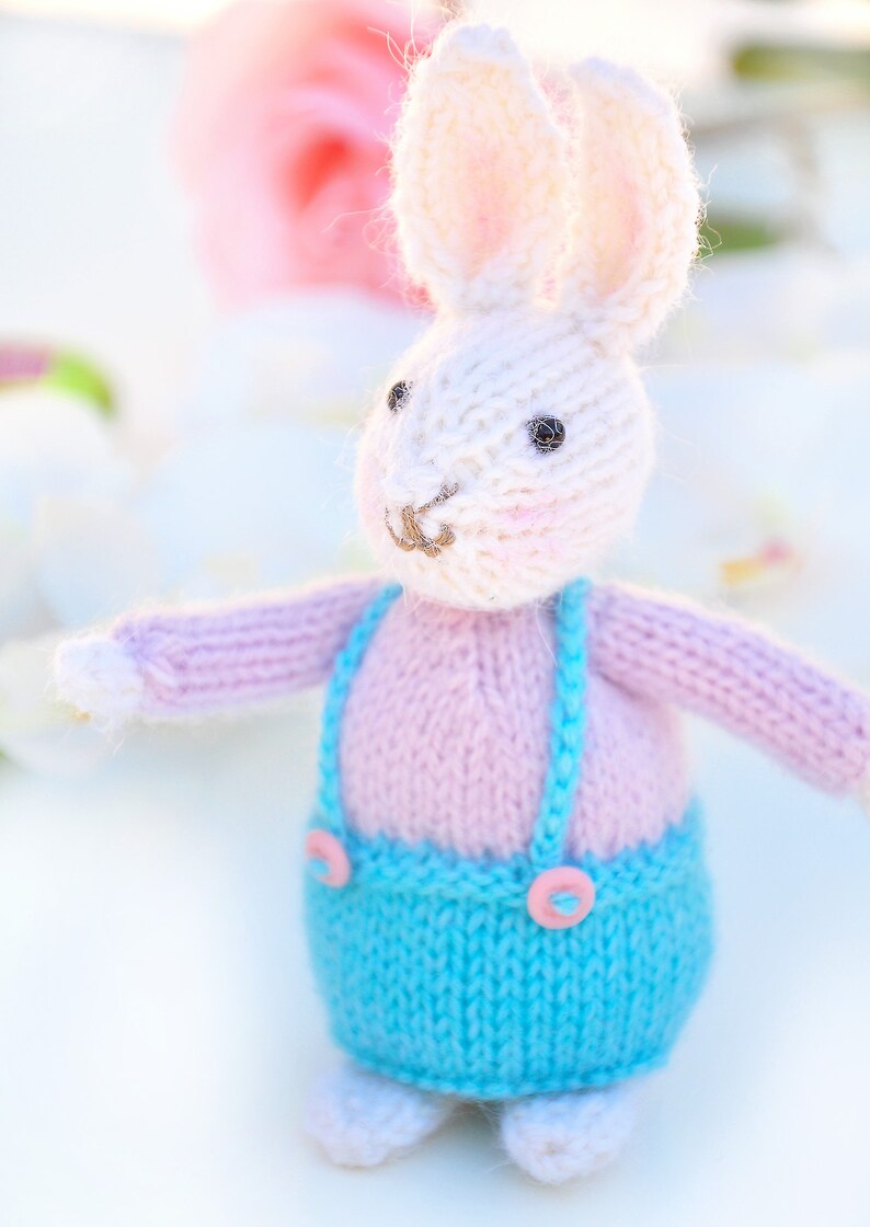 free knitting pattern easter rabbit egg cosy knit toy