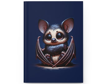 Baby Bat Hardcover Journal Matte