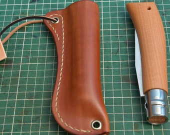 Opinel 12 saw - Sheath with belt loop.