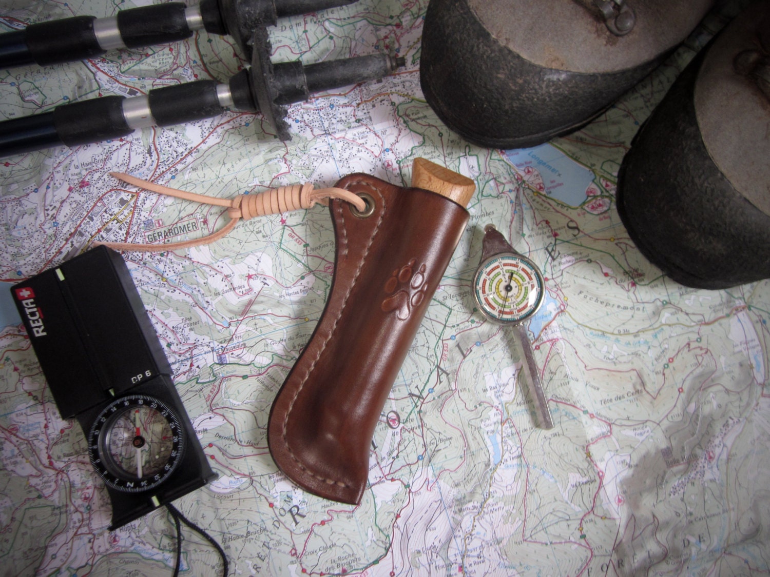 Opinel - sheath with belt loop & lanyard eyelet
