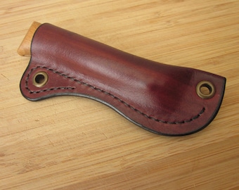 Opinel - sheath with 2 lanyard eyelets.