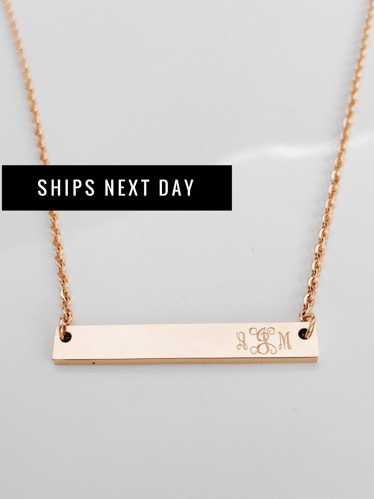 Personalized Monogram Necklace Best 