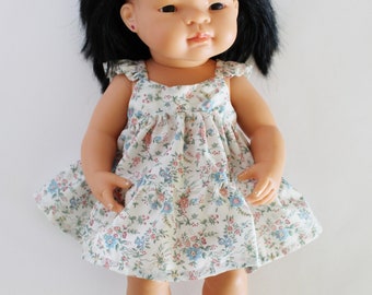 Doll dress // Miniland, Minikane, Mini Colettos doll dress