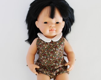 Doll sunsuit romper // Miniland doll sunsuit romper // Minikane doll sunsuit romper