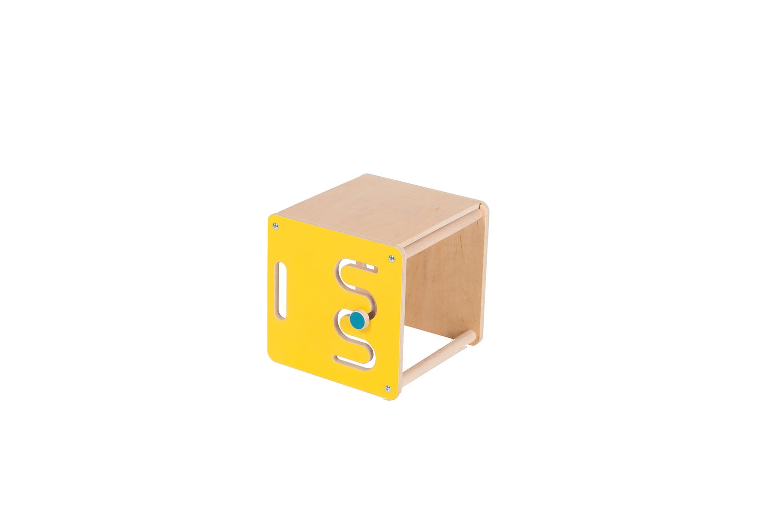 Set of 2 Montessori Cube Chair/table Etsy