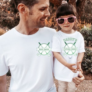 Father&#39;s Day Golf Gift | Father and Son Shirts | Father&#39;s Day Gift | Father and Daughter Shirts Golf Tee Golf  Golf Gifts First Father&#39;s Day