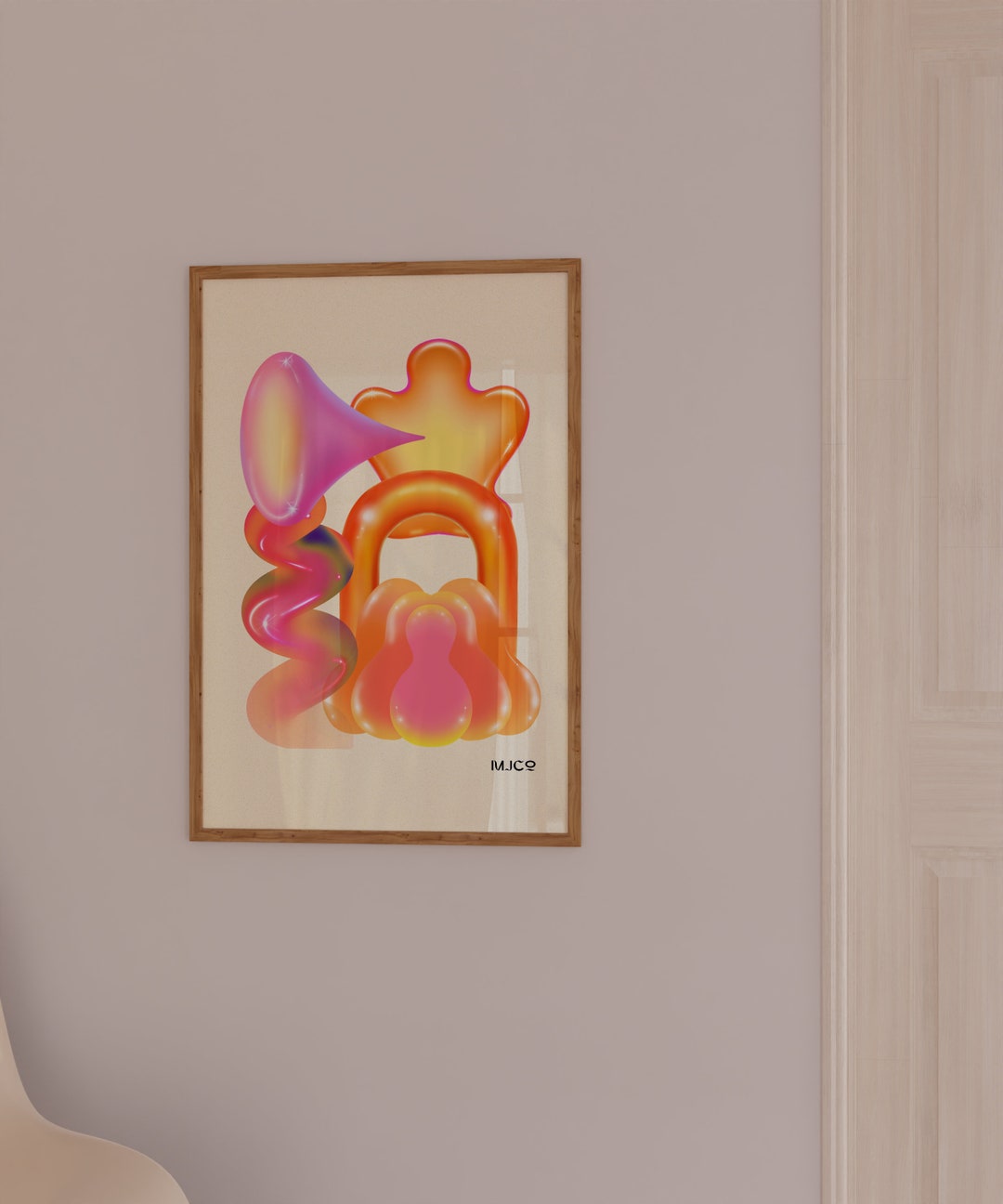 Trendy Wall Art Aura Poster Y2K Decor Trendy Poster Maximalist Wall Art ...