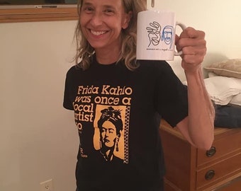 Artist T-Shirt-Frida Kahlo – Local Artist Support Tee