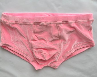 Velvet underwear with pouch.