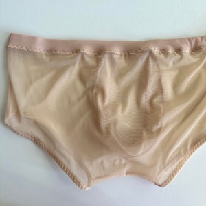 Sheer underwear with pouch. Thin and soft, many colors. image 9