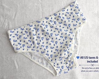 Calzoncillos de algodón para hombre – Ropa interior suave acanalada, 100% algodón, hechos a mano.