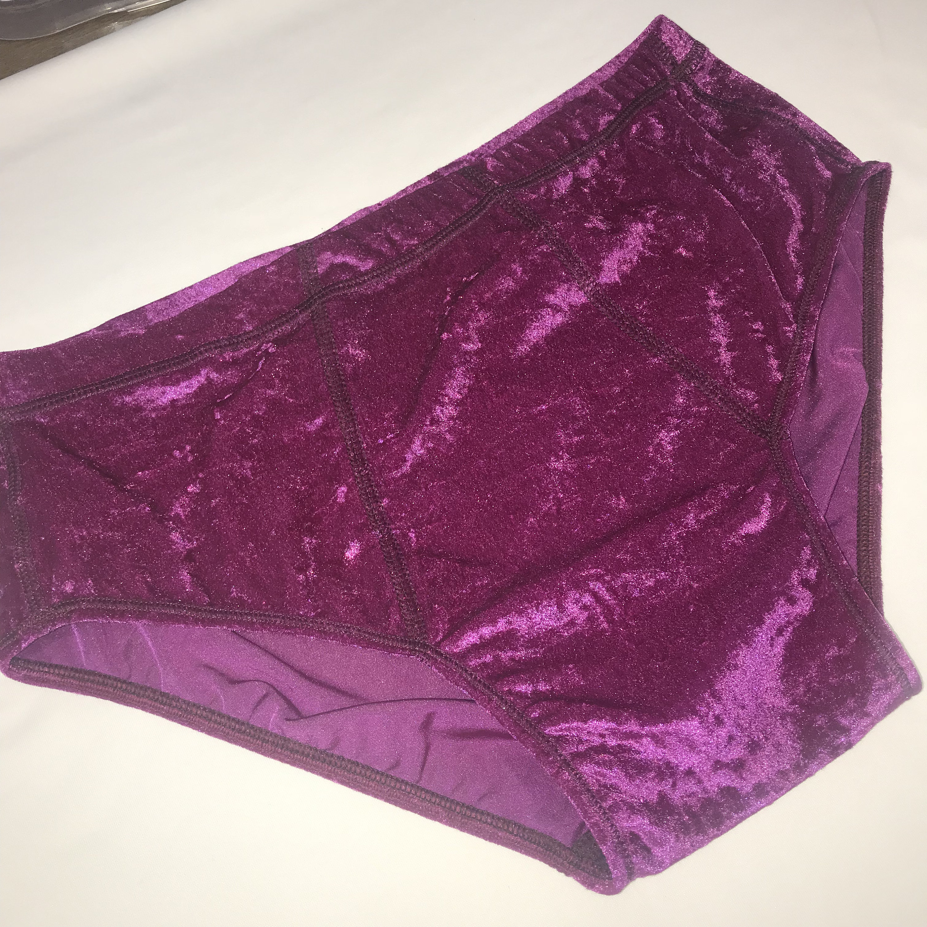 Velvet Man Panties Man Panties Red Purple Panties Velvet No - Etsy