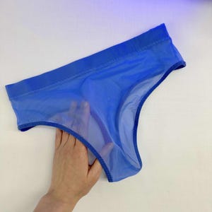 Herrunderkläder i transparent mesh i många färger