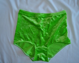 Braguitas de terciopelo, lencería suave de terciopelo para mujer