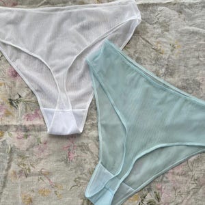 Doorzichtige string in vele kleuren, grote maten lingerie, verschillende kleuren. afbeelding 8
