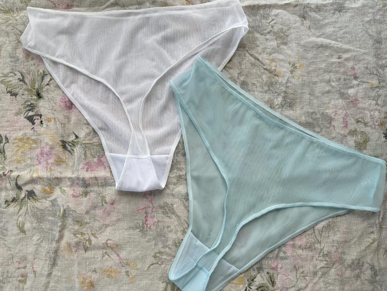 Doorzichtige string in vele kleuren, grote maten lingerie, verschillende kleuren. afbeelding 8