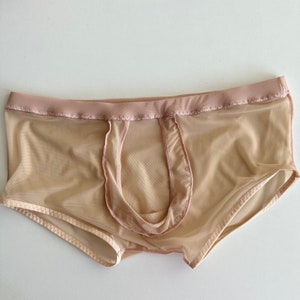 Sheer underwear with pouch. Thin and soft, many colors. image 10