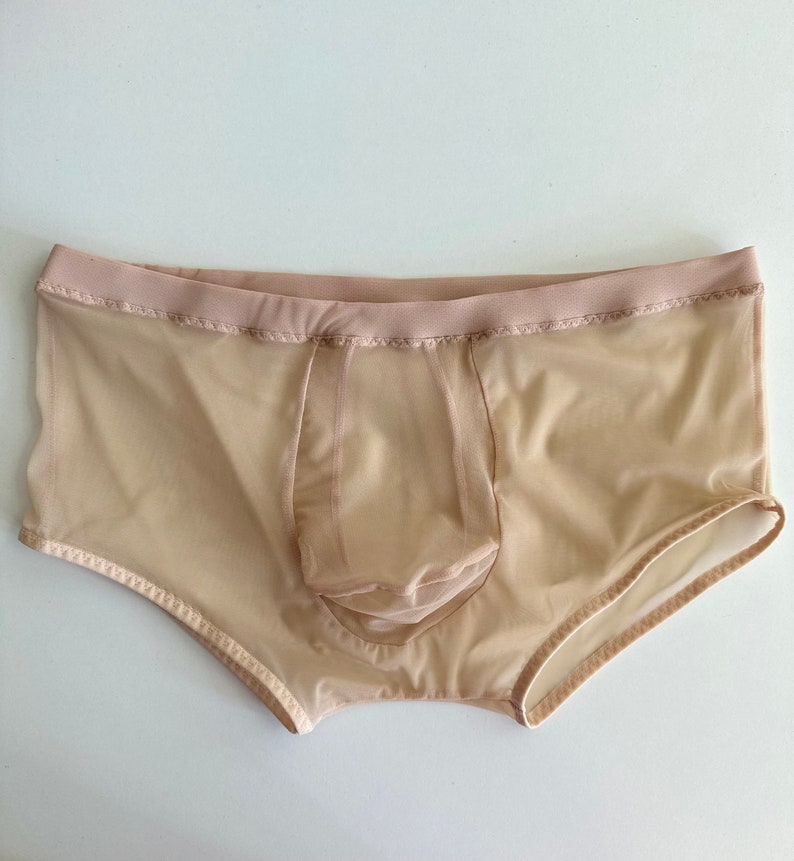 Sheer underwear with pouch. Thin and soft, many colors. image 7