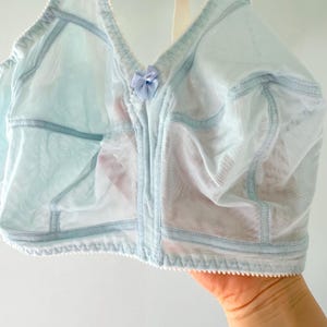 Transparent Bra Sheer Soft Cup Bra Plus Size Bra Various Colors of Mesh