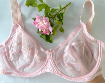 Sheer bra, Transparent Soft and Stretch Lingerie