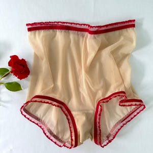 Braguita transparente de cintura alta, varios colores. Tallas S - 5XL. imagen 5