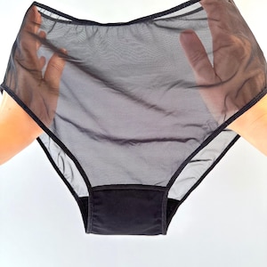 Plus size transparente Panty in verschiedenen Farben