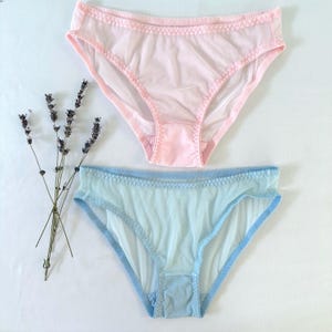Sheer Panty on Low waist from soft sheer material Various Colours
