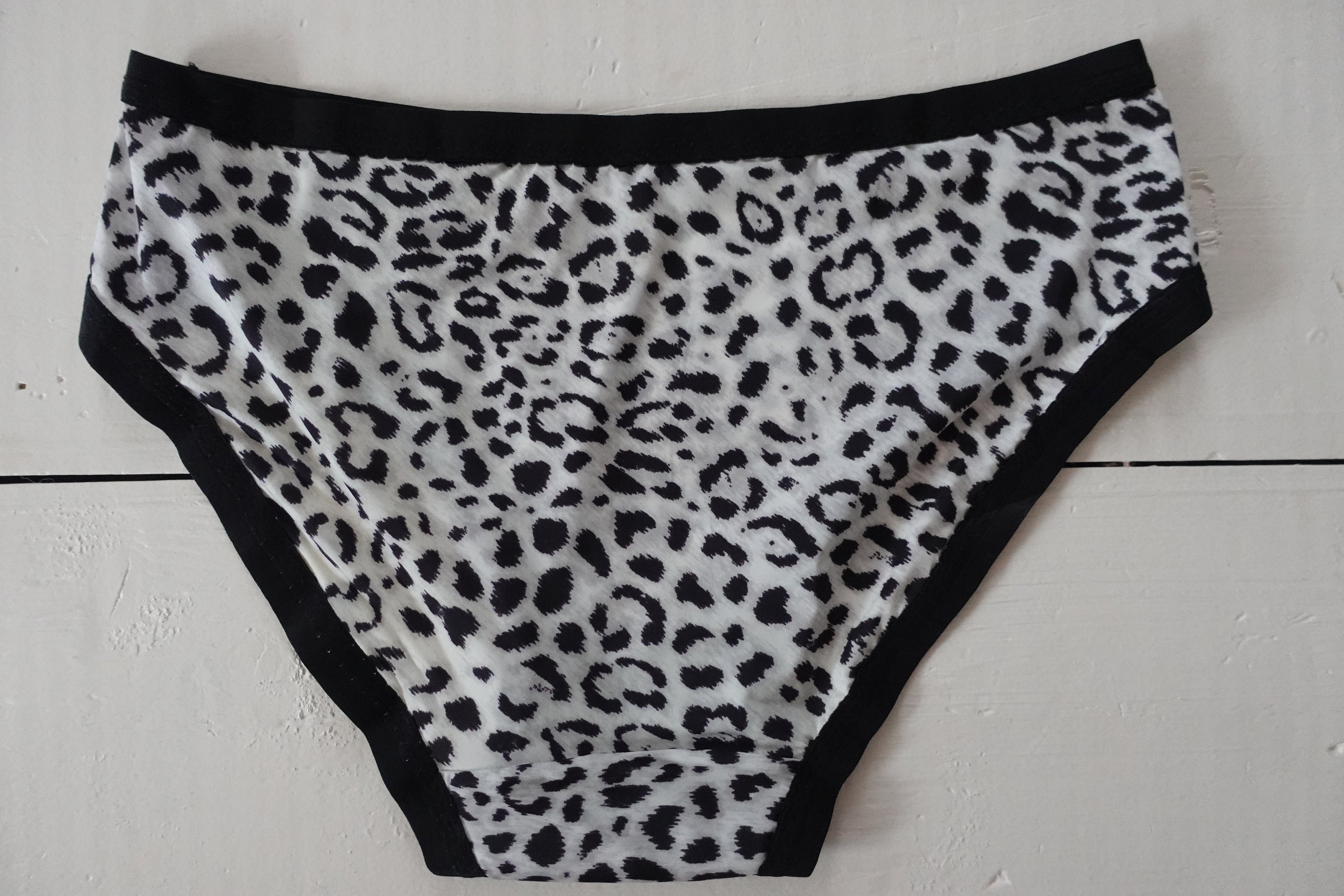 Leopard Print Underwear Panti,Big Size Panty Woman,Extra Large