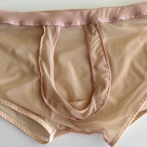 Sheer underwear with pouch. Thin and soft, many colors. image 3