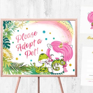 Reptile Adoption Certificate, Lizard Adoption Certificate, Snake