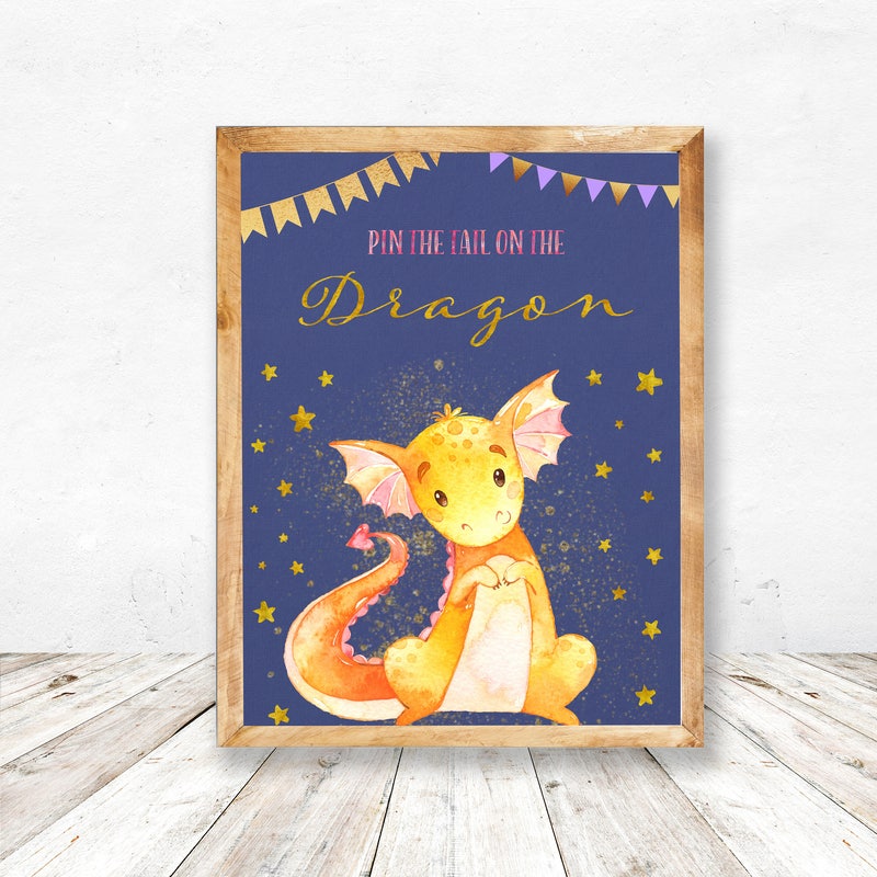 Pin The Tail Game Etsy Uk