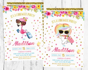 farewell invitation etsy goodbye party invite