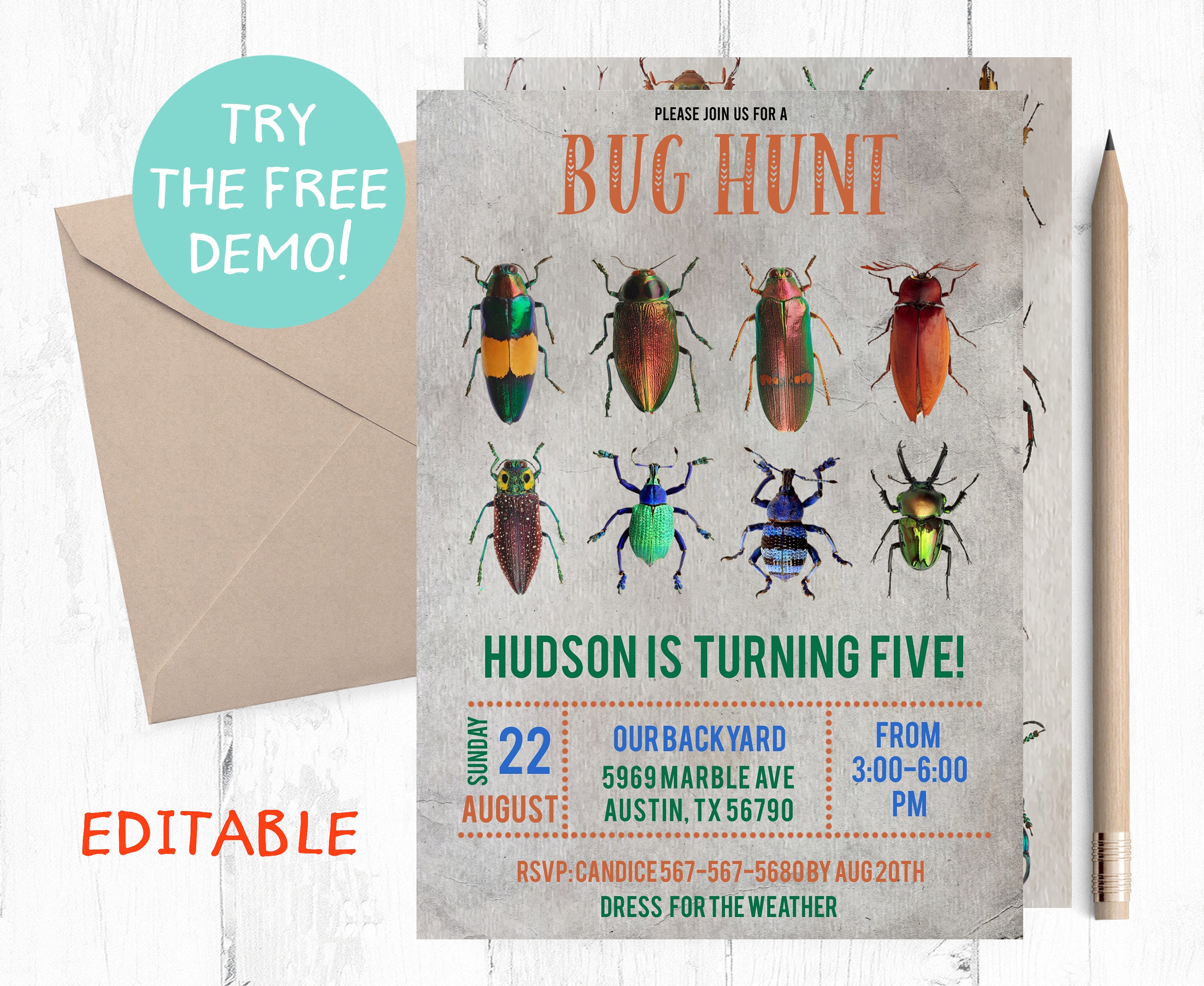 Bugs Invitation, Bug Invitations, Bug Hunter, Bug Hunting, Bugs ...