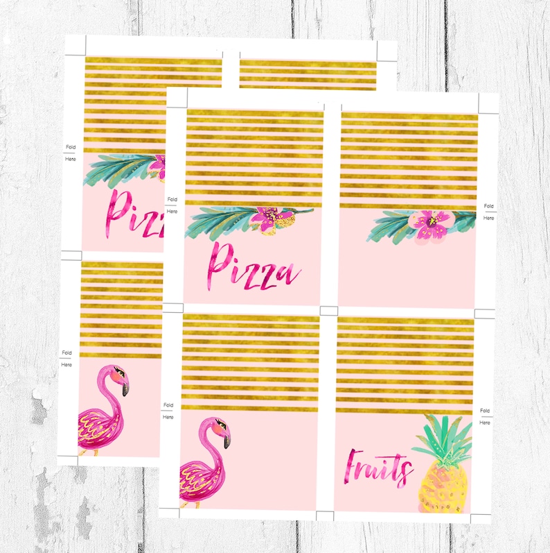 Luau Party Printables Luau Birthday Party Printables - Etsy